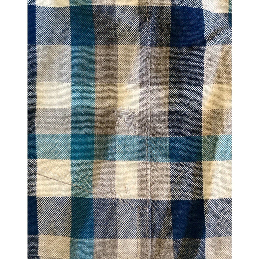 Pendleton Check Button Down Shirt Size Large Men’… - image 7